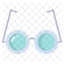 Zeichenflache Schutzbrille Sonnenbrille Icon