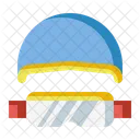 Schutzbrille Helm  Symbol