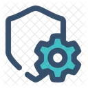 Schutzeinstellung Schild Einstellung Symbol