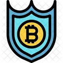 Bitcoin schützen  Symbol