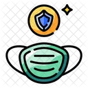 Maske Schutz Symbol