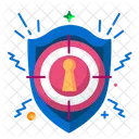 Virus Ziel Infektion Symbol