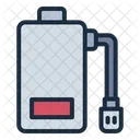 Niedriger Batteriestatus  Symbol