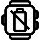 Niedriger Batteriestatus  Symbol