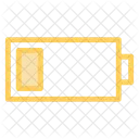 Batterie Batteriestatus Niedrig Symbol