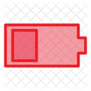 Niedriger Batteriestatus  Icon