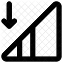 Schwaches Signal Signal Netzwerk Symbol