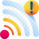 Schwaches Signal Signal Netzwerk Symbol
