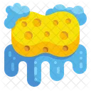 Schwamm Reinigung Waschen Symbol
