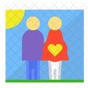 Schwangerschaft Ehemann Ehefrau Symbol