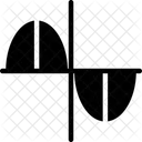 Fluktuation Geschaft Diagramm Symbol