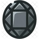 Diamantfarbenes Symbol Symbol