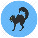 Schwarze Katze  Symbol