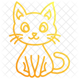 Schwarze Katze  Symbol