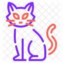 Schwarze Katze  Symbol