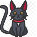 Schwarze Katze  Symbol