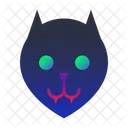 Schwarze Katze  Symbol