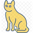 Schwarze Katze  Symbol