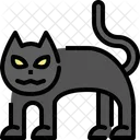 Schwarze Katze  Symbol