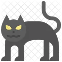 Schwarze Katze  Icon