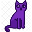 Schwarze Katze  Symbol