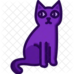 Schwarze Katze  Symbol