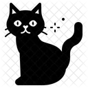 Schwarze Katze  Symbol