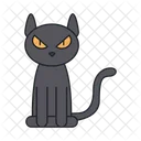 Schwarze Katze  Icon