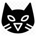 Schwarze Katze  Symbol