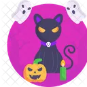 Schwarze Katze  Symbol
