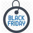 Schwarzer Freitag Cyber Monday Tag Symbol