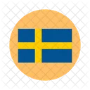 Schweden Flagge  Symbol