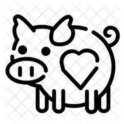 Schwein  Symbol