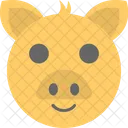 Schwein Gesicht Emoji Symbol