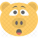 Schwein Gesicht Emoji Symbol