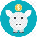 Sparschwein Bank Einzahlung Icon