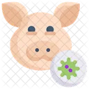 Schweinevirus  Symbol