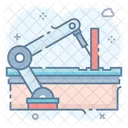 Forderband Logistikforderband Fertigungsband Symbol