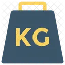 Schwer Kg Gewicht Symbol