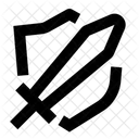 Schwert Schild Symbol