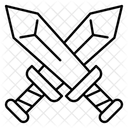 Schwertkampf  Symbol