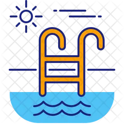 Schwimmbad  Symbol