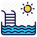 Schwimmbad Schwimmen Wasser Symbol