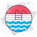 Schwimmbad  Symbol