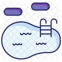 Schwimmbad Schwimmen Wasser Symbol