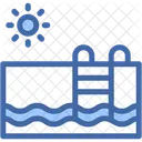 Pool Schwimmbad Wasser Symbol