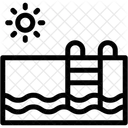 Pool Schwimmbad Wasser Symbol