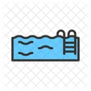Schwimmbad Schwimmen Wasser Symbol
