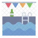 Schwimmbad Schwimmen Schwimmen Symbol