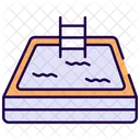 Schwimmbad Schwimmen Wasser Symbol